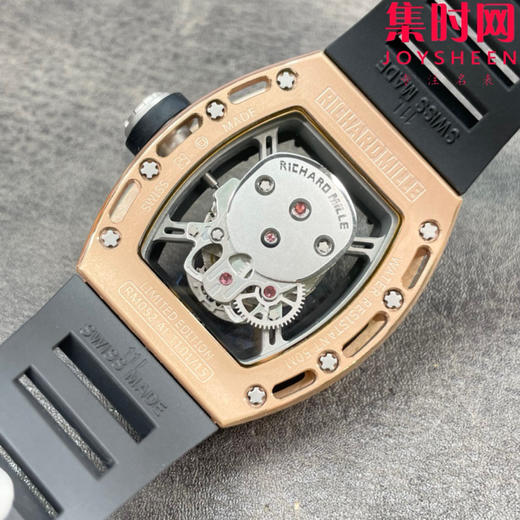 理查德米勒 RM052骷髅满天星 钻圈款 男士腕表 搭载定制一体手动上链机械机芯 商品图6