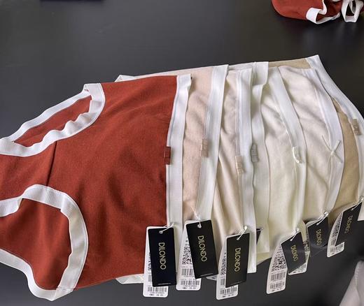 迪兰多磨绒棉蚕丝内裤中腰舒适透气高弹1295141 商品图5