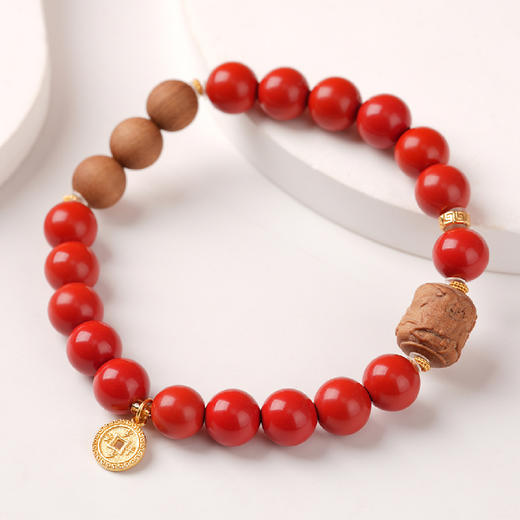 一念七宝 马踏福至 | 朱砂檀香木手串 商品图5