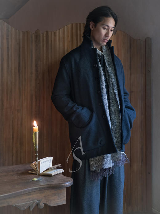 Toogood 25AW 墨蓝色羊绒PHOTOGRAPHER夹克 商品图3