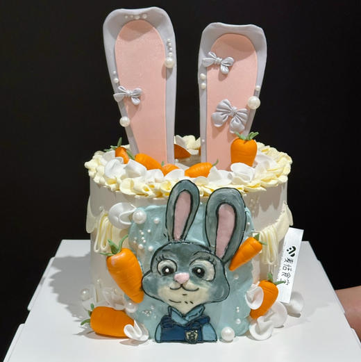 朱迪兔（翻糖提前2天预定）排单下午时间；需自提 商品图0