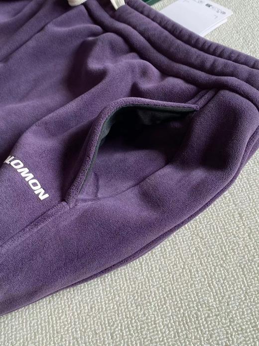 D121333秋冬新款松紧腰束脚奥粒绒休闲裤长裤 商品图13