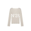 N°28【天衣无缝】2025秋季薄款毛针织衫透气长袖针织衫895392M102  商品缩略图1