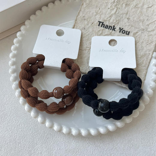 韩系简约基础豆豆点皮筋-纪念日百货门店同款168243516 商品图0