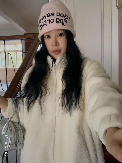 兔毛绒被窝衣～双面绒加厚冬季绒绒衣 休闲可家居可外穿 商品图1