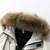 D121339羽绒棉服貉子毛棉服连帽派克棉衣外套 商品缩略图4