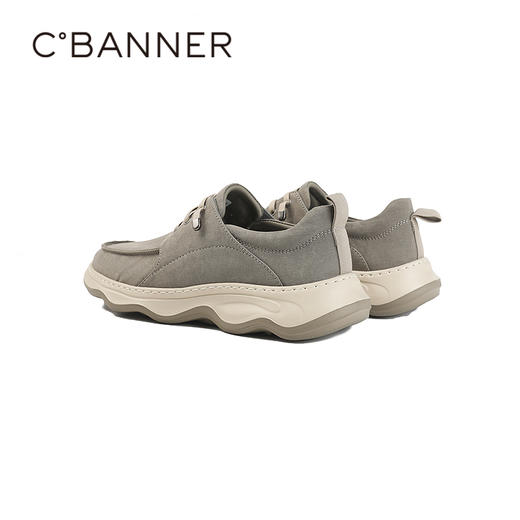 千百度2026春季鞋面纹路清晰更具包裹性和亲肤感男鞋A26150915 商品图3