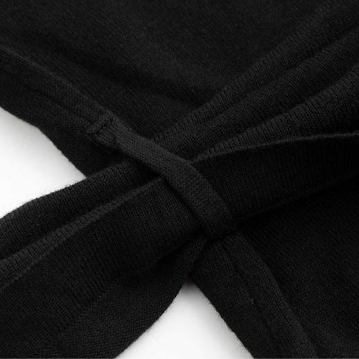 N°28 设计师长袖宽松系带修身针织衫895381M254 商品图2