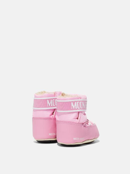 Moon Boot - Mb Crib Nylon - Light Pink - 童装 - 雪地靴 - 亮粉色 商品图1