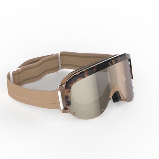 YNIQ - Model One - Sandstone Tortoise - 配件 - 护目镜 - 沙色/玳瑁 商品图1