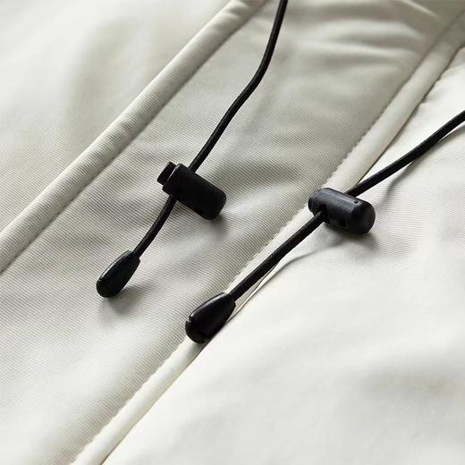 D121339羽绒棉服貉子毛棉服连帽派克棉衣外套 商品图7