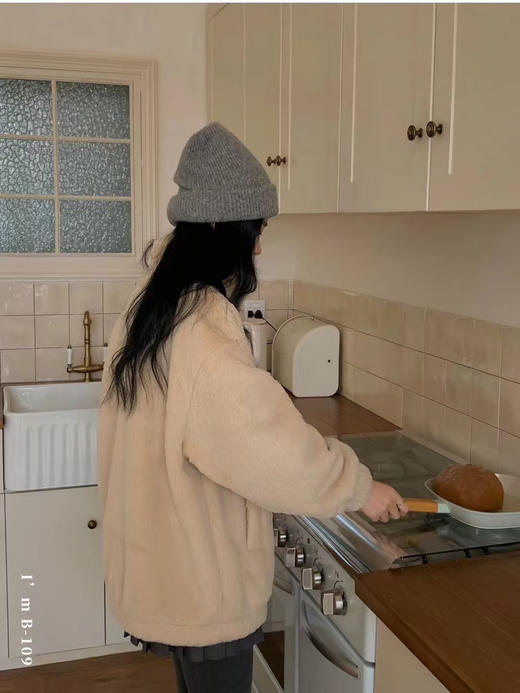 兔毛绒被窝衣～双面绒加厚冬季绒绒衣 休闲可家居可外穿 商品图4