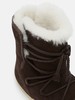 Moon Boot - Mb Evx Boot Suede / Shearling - Dark Brown - 女装 - 雪地靴 - 深棕色 商品缩略图2