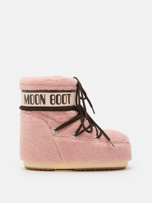 Moon Boot - Mb Icon Low Fleece - Pink - 女装 - 雪地靴 - 粉色 商品图0