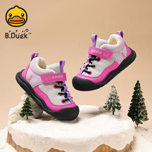 B.Duck小黄鸭童鞋冬季常规运动鞋24-32码 B5686814 商品图4