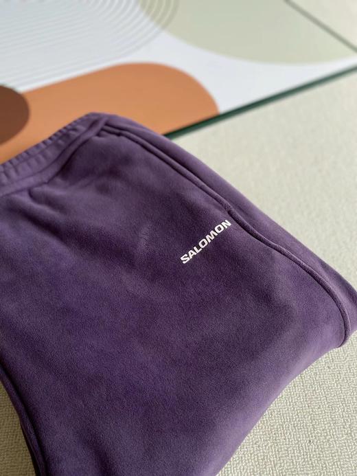 D121333秋冬新款松紧腰束脚奥粒绒休闲裤长裤 商品图12