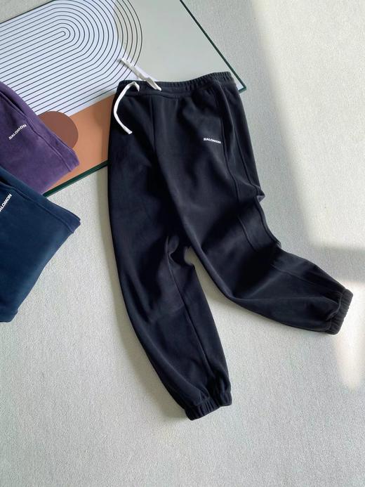 D121333秋冬新款松紧腰束脚奥粒绒休闲裤长裤 商品图6