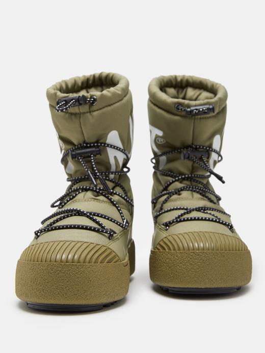 Moon Boot - Mb Mtrack Polar Nylon - Khaki - 男装 - 雪地靴 - 绿色 商品图3