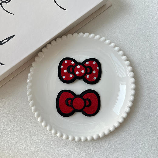 可爱蝴蝶结边夹发夹-纪念日百货门店同款168243495 商品图2