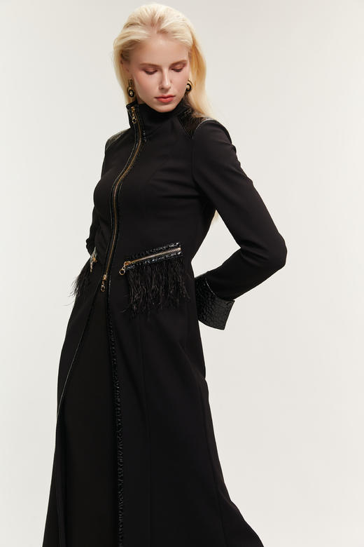 SAFICOO 复古摩登 法式气质款连衣裙 商品图2