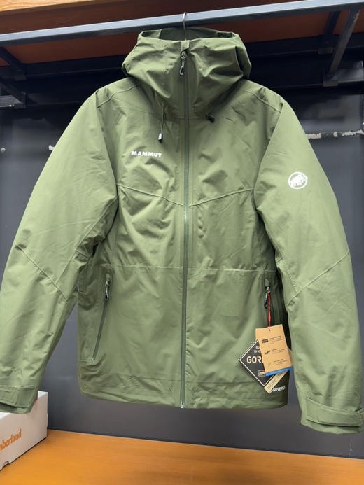 原单正品 MAMMUT猛犸象 三合一 冲锋衣，男女同款
颜色：黑色 绿色
尺码：S- XXL 商品图1