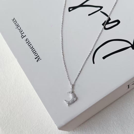 个性时尚贝母月亮项链女士S925项链-纪念日百货门店同款168247242 商品图1
