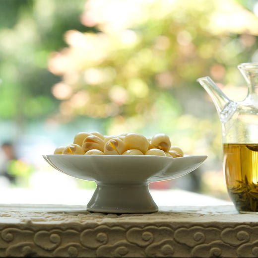 【江西广昌手工白莲子】地标性非遗传统手工制作  可生吃 无硫熏  冷水炖煮粉糯清香 入口即化 回归到农家本味 商品图4