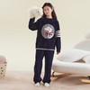 女童睡衣冬季2025新款儿童半边绒家居服套装小女孩秋冬保暖两件套 商品缩略图0