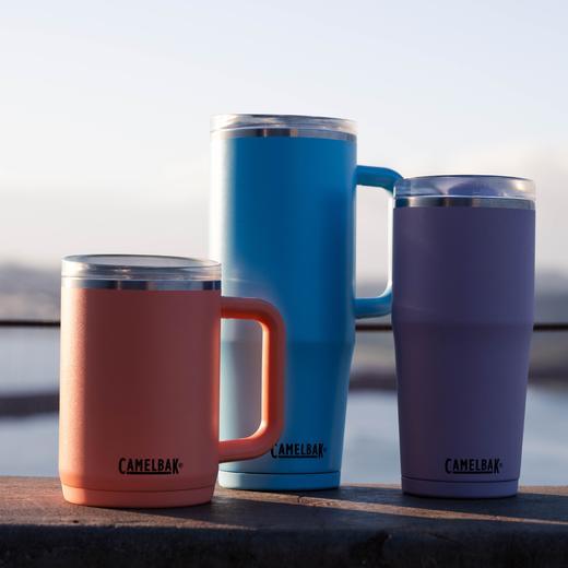 驼峰 抿嘴式 防漏双层不锈钢马克杯(CamelBak Thrive Mug)25年新款 商品图0