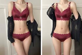 【GZ】无忧购“礼物季”89元2套高奢性感缎面超聚提拉调整内衣-微光芙洛拉（截单后3-5天发货)