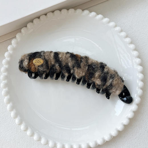 日常百搭豹纹毛毛香蕉夹-纪念日百货门店同款168099411 商品图4