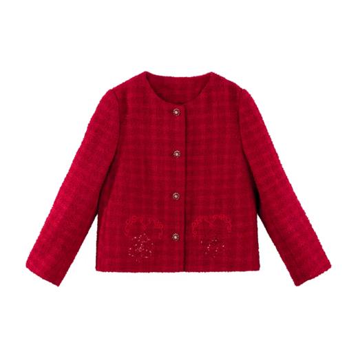 【春上新】8楼 LYNN&MILO琳麦罗  2026春秋新款小香风外套&背心裙可组套装 商品图3