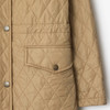 BURBERRY 巴宝莉 女士绗缝尼龙连帽棉服 卡其色 8110323 B8626 商品缩略图1