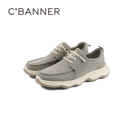 千百度2026春季鞋面纹路清晰更具包裹性和亲肤感男鞋A26150915 商品图5