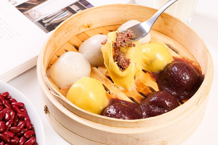 【2025白糯米/大黄米/黑糯米红芸豆粘豆包任选】 粘豆包来啦红芸豆馅料，大黄米豆包每袋约1斤左右【冷冻保存】基地直邮