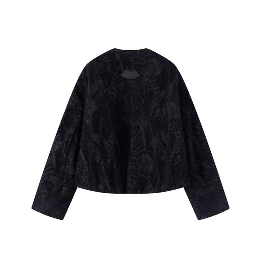 N°28 2025秋冬新款提花夹克女宽松休闲百搭短外套通勤风显瘦韩版外套8855A1Y258  商品图1