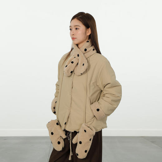 韩系双面穿波点外套（不含手套）-纪念日百货门店同款167243135 商品图2