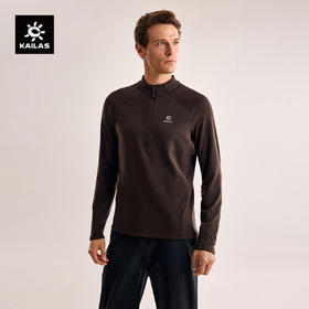KAILAS凯乐石 XM4 男款半开胸美丽诺羊毛抓绒衣 KG2532114