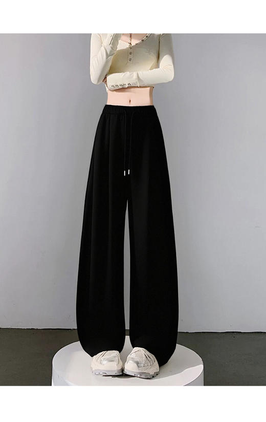 【YW】无忧购冬季加绒加长羊毛蚕丝华棉弯刀裤8810（截单后3-5天发货） 商品图9