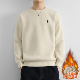 啦夫劳伦ralph lauren保罗四色小马标套头圆领长袖针织加绒卫衣