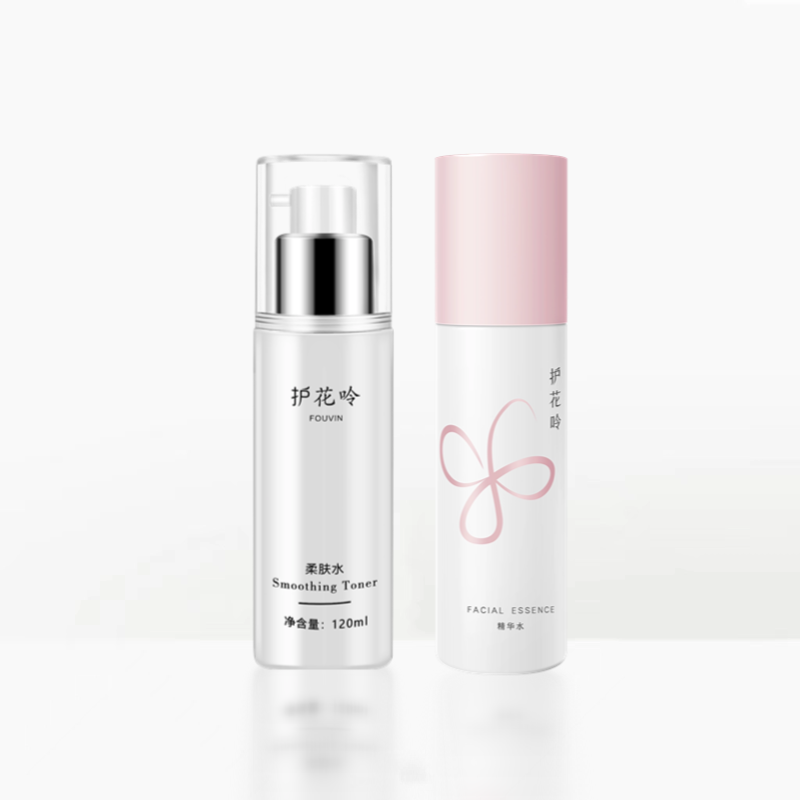 柔肤水+精华水组合，滋润补水