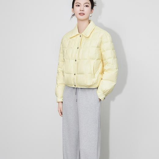 「高货wl」全新升级【铂金会员367/天猫499/差价132】(03007)洛诗琳气质轻薄羽绒服2025冬季简约时髦保暖防风短款外套 商品图2