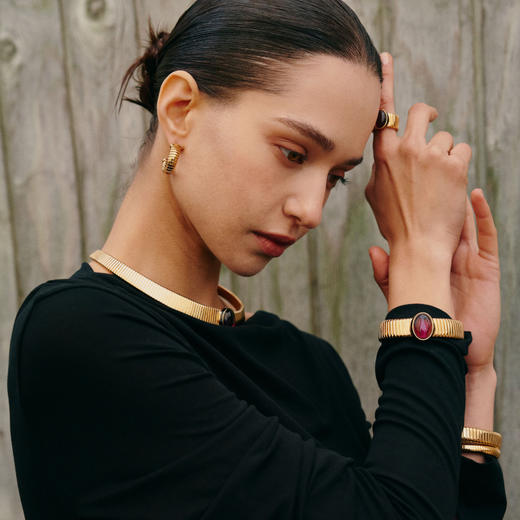 【阿娇（钟欣潼）同款】Retro chic意大利复古首饰 古罗马 罗马角斗士项链 商品图1