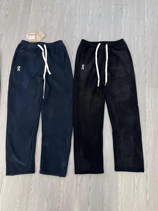 D121332抽绳腰头设计柔软亲肤奥粒绒裤休闲裤 商品图2