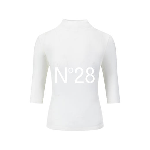 N°28 2025秋季薄款毛针织衫透气提花长袖针织衫895381T047  商品图3