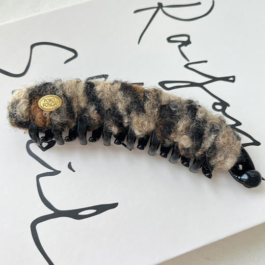 日常百搭豹纹毛毛香蕉夹-纪念日百货门店同款168099411 商品图2