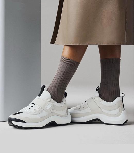 年后发 重磅渠道  Loop超轻厚底跑鞋  小白鞋魔术贴运动鞋  超轻跑鞋 商品图0