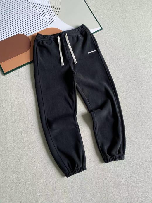 D121333秋冬新款松紧腰束脚奥粒绒休闲裤长裤 商品图7