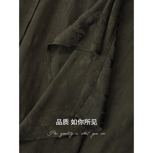 COCOBELLA[100%人丝]新国风提花吊带裙女新中式连衣裙FR3055 商品图3