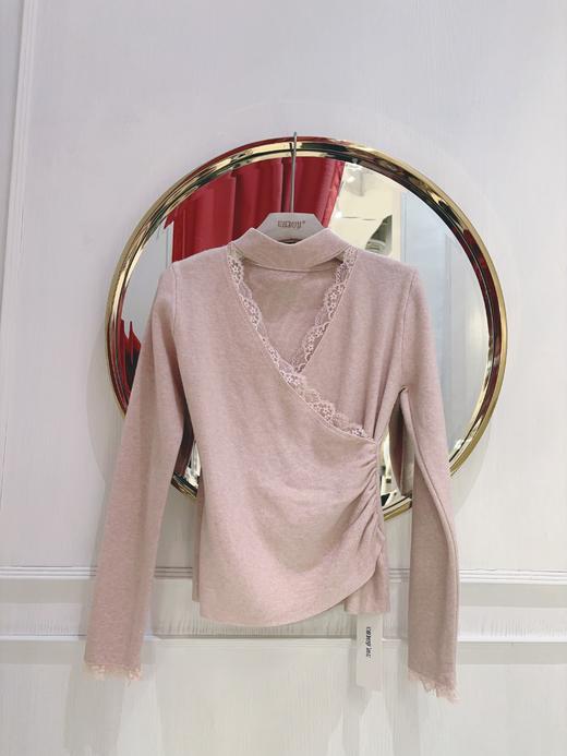 【门店同款】ENJOY冬季“暖冬软糖”气质挂脖针织上衣 167893349 商品图1